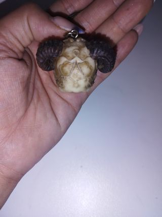 Llavero Calavera con Cuernos