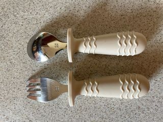 Cubiertos bebé PandaEar - Cuchara y Tenedor