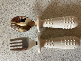 Cubiertos bebé PandaEar - Cuchara y Tenedor