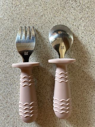 Cubiertos bebé PandaEar - Cuchara y Tenedor