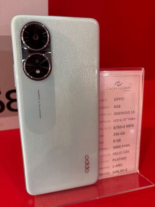OPPO A58 256GB - Argento