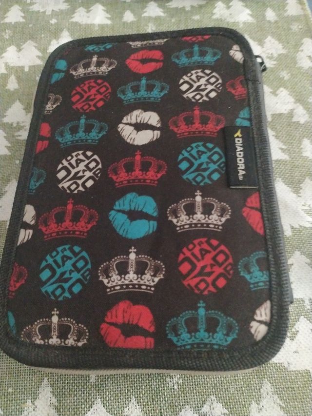 Estojo Diadora, fechos, novo