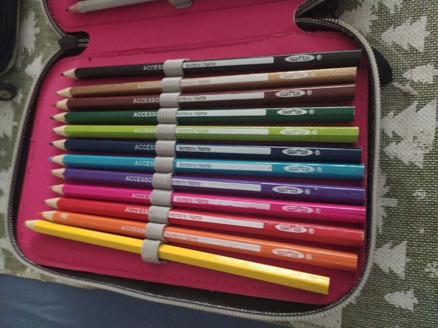 Estojo Diadora, fechos, novo