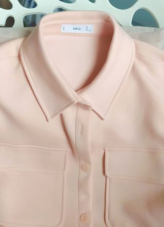 Sobrecamisa Oversize Mango