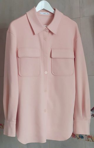 Sobrecamisa Oversize Mango