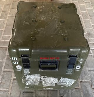 Baúl militar transporte
