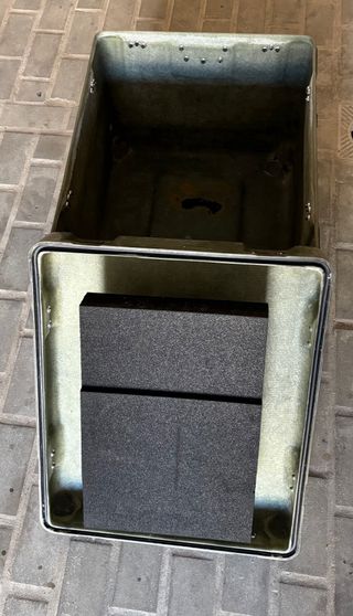 Baúl militar transporte