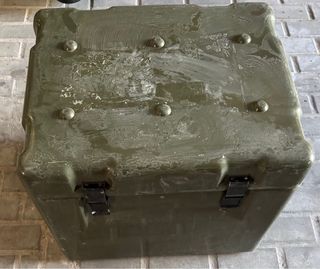 Baúl militar transporte