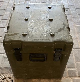 Baúl militar transporte