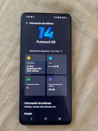 Vivo Y36s - 256 GB - Smartphone