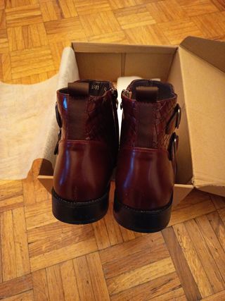 Botas Chelsea Marrón Piel 42