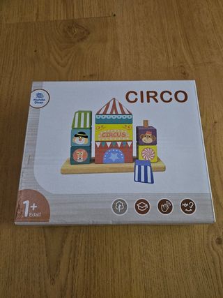 Circo de Madera - Juego apilable