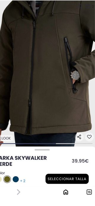 Abrigo militar XS - Cazadora Softshell