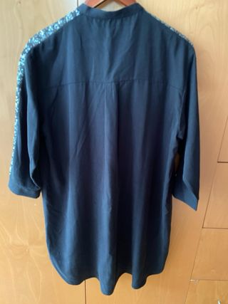 Blusa negra lentejuelas
