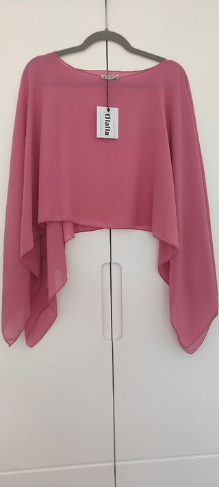 Capa Miss Olalla rosa empolvado SIN ESTRENAR