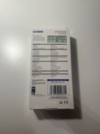 Calculadora Casio Científica Blanca Fx-991EX