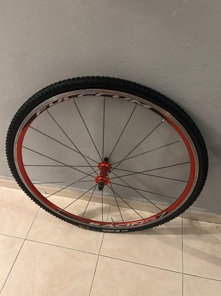 Bicicleta Focus CX roja