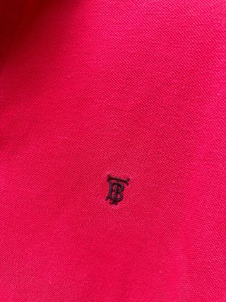 Polo Burberry rojo