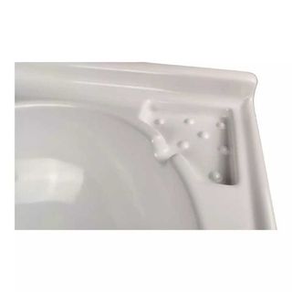 Lavabo esquinero termoformado 420x420 blanco