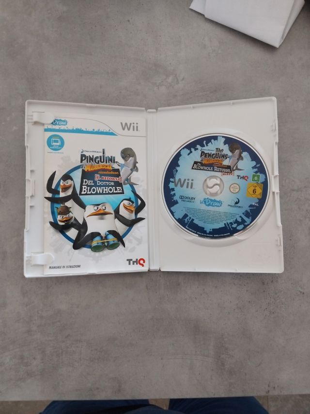 Nintendo Wii - Pinguini Madagascar il ritorno...