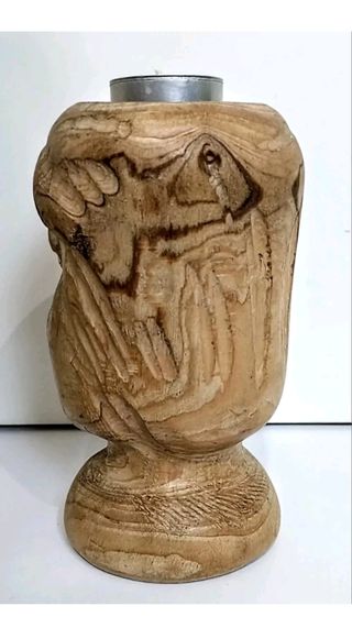 Testa Moro in Legno