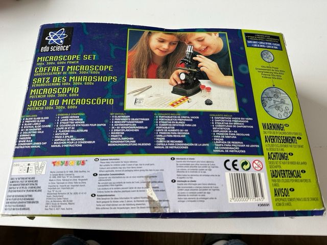 Set Microscopio infantil Edu Science
