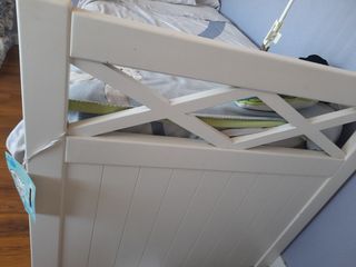 Cama nido DM blanca 90cm Garabatos