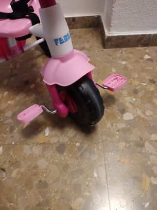 Triciclo infantil rosa