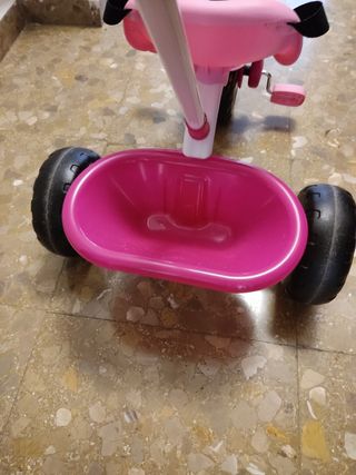Triciclo infantil rosa