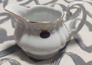 Sopera y salsera porcelana