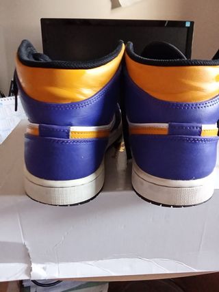 Jordan Mid Scarpe - Arancio Viola