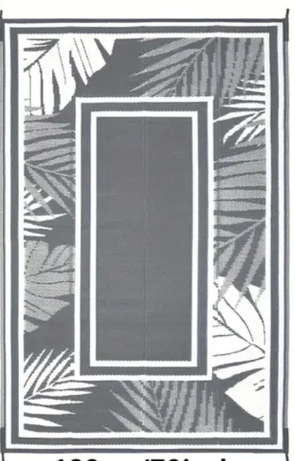 Alfombra exterior reversible lavable