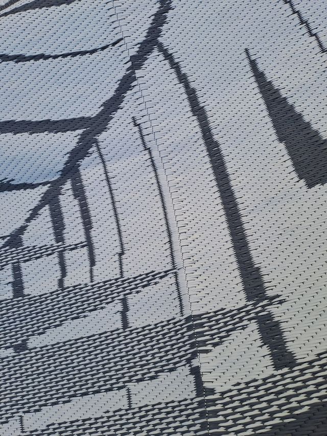 Alfombra exterior reversible lavable