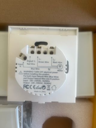 6 Interruptores de persianas 