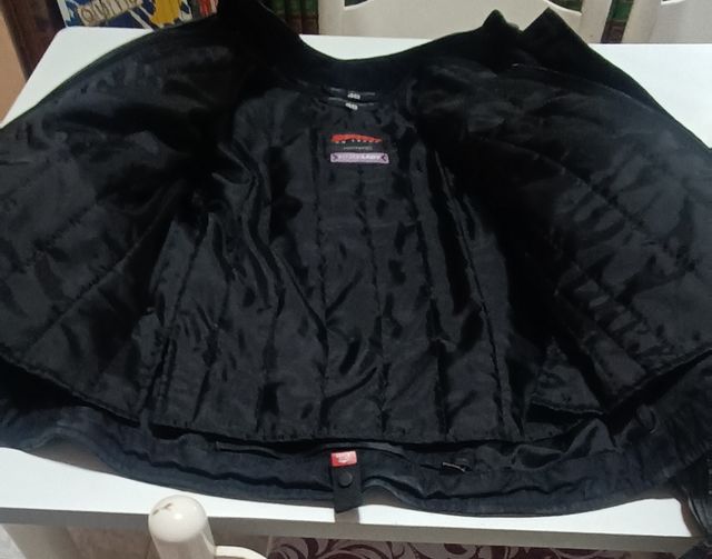 Giubbotto moto pelle donna