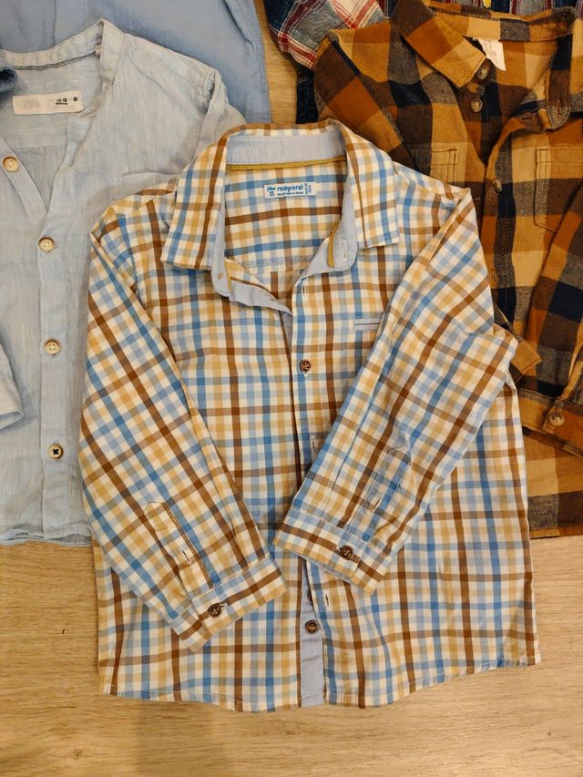 Lote camisas niño 18 meses