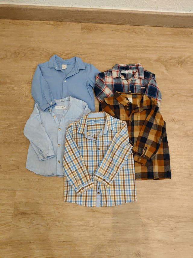 Lote camisas niño 18 meses