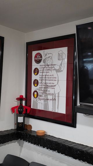 Cuadro Cruzcampo antiguo