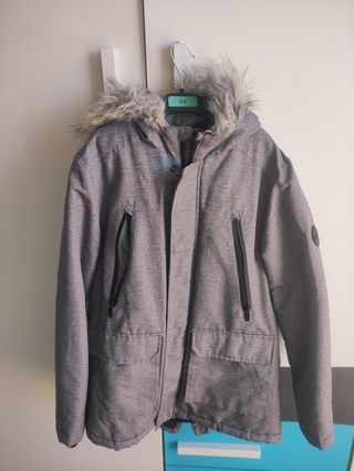 Abrigo niño gris 10-12 años. Chaqueta, anorak