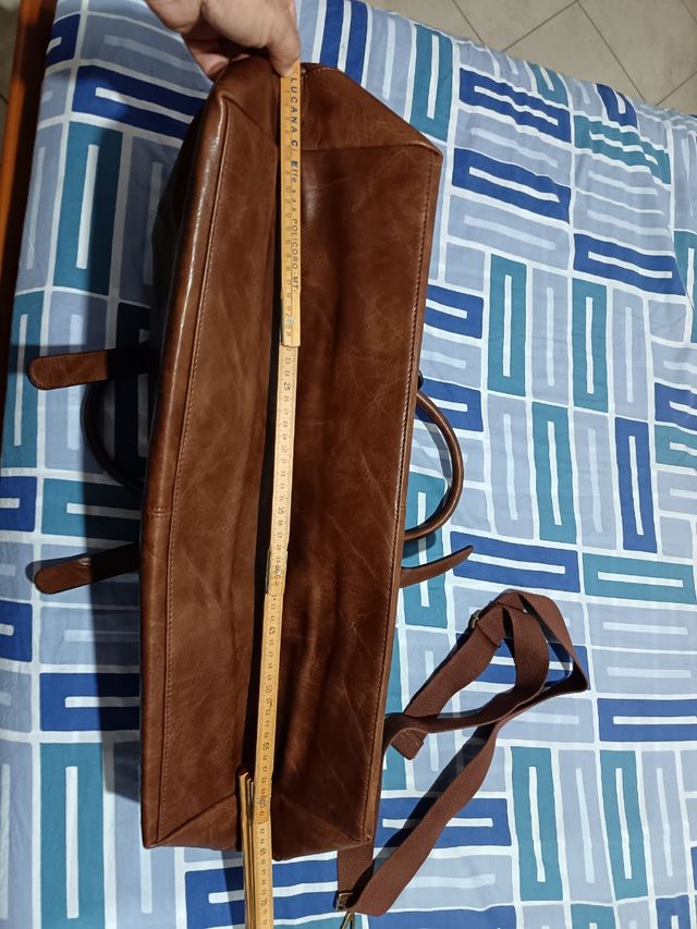 Borsone elegante marrone