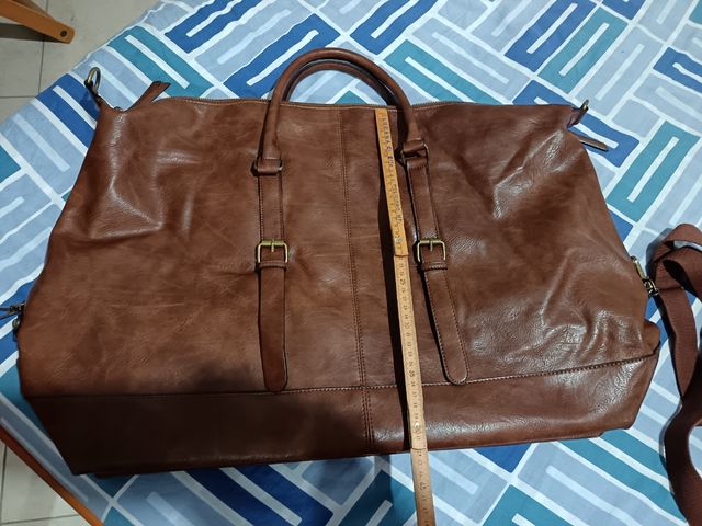 Borsone elegante marrone