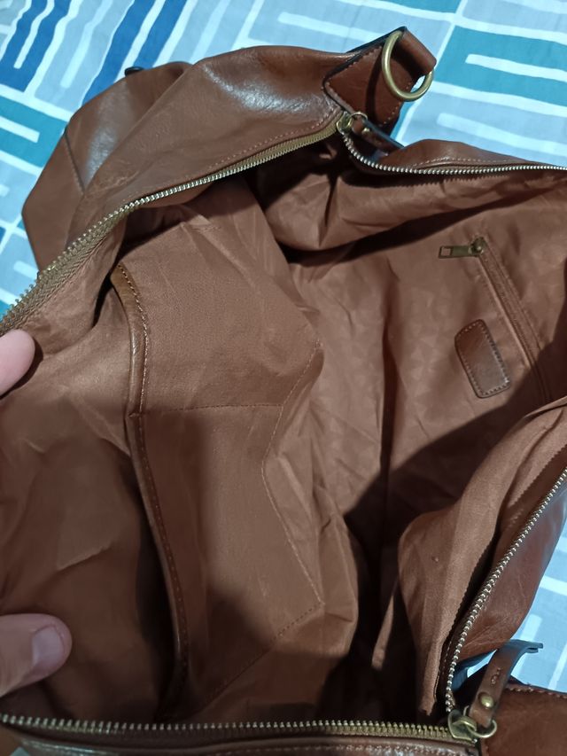 Borsone elegante marrone