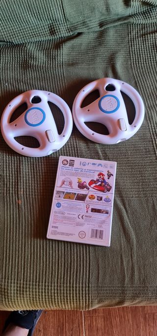 Mario Kart Wii + 2 Volantes original Nintendo
