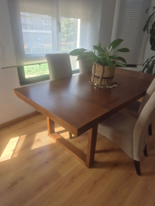 Mesa comedor madera 2m - El Corte Inglés