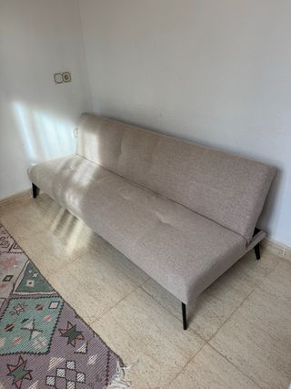 Sofá cama beige 