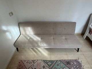 Sofá cama beige 