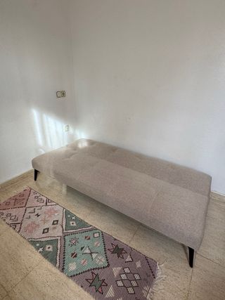 Sofá cama beige 