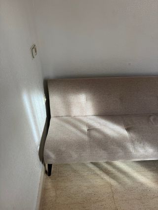 Sofá cama beige 