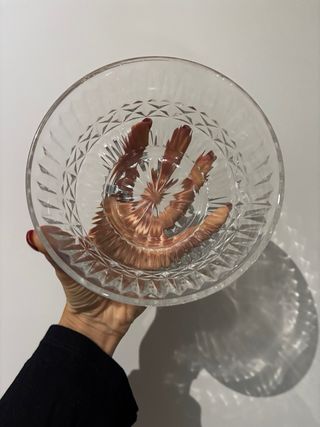 Ciotola vetro trasparente