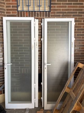 Estructura metalica aluminio blanco 